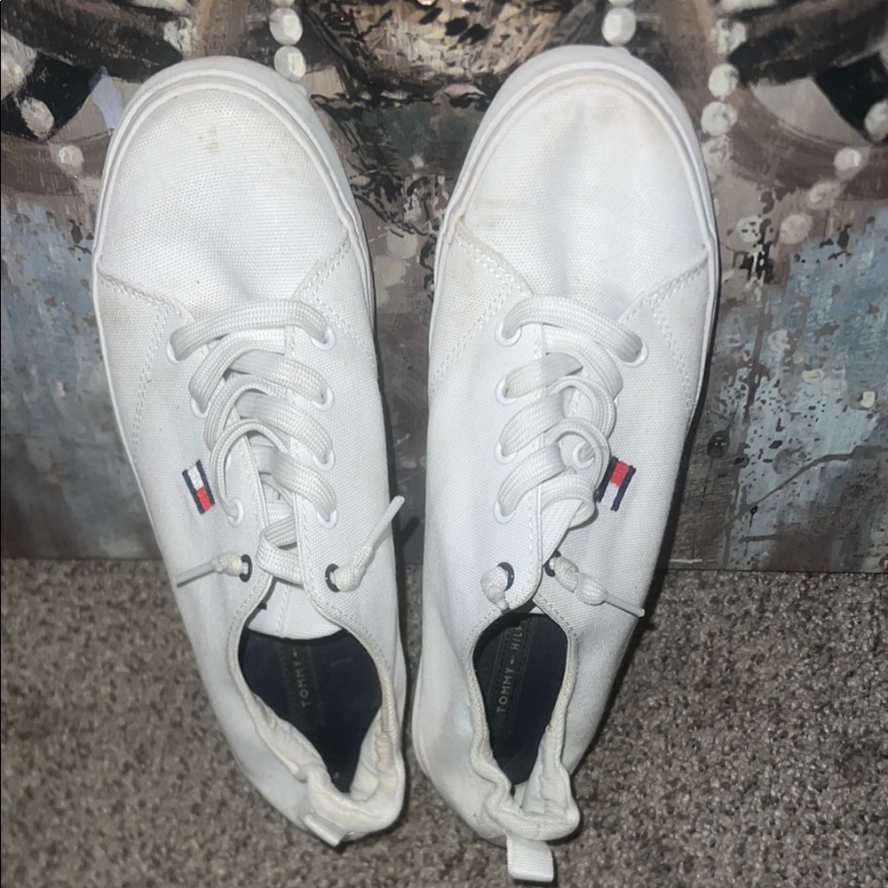 Tommy Hilfiger White Sneakers